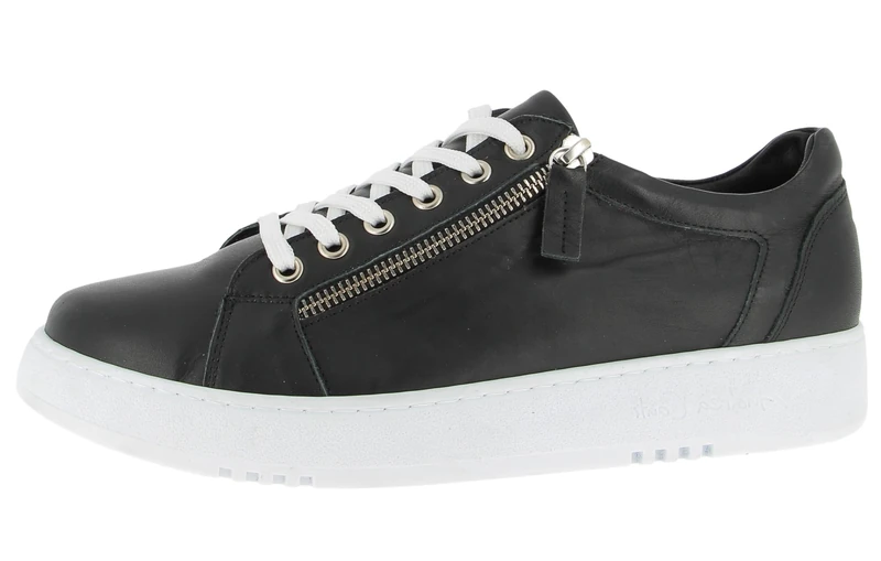 Andrea Conti Women's Low Top Trainers, Black, 5 UK