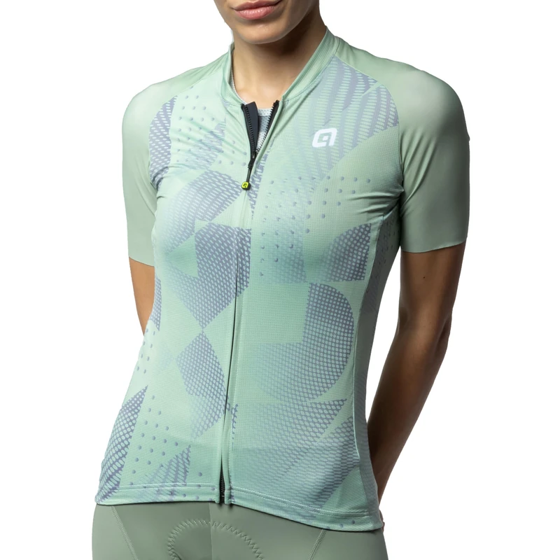 Alé Cycling Women's Pragma Enjoy Short Sleeve Jersey, Mint Green, S