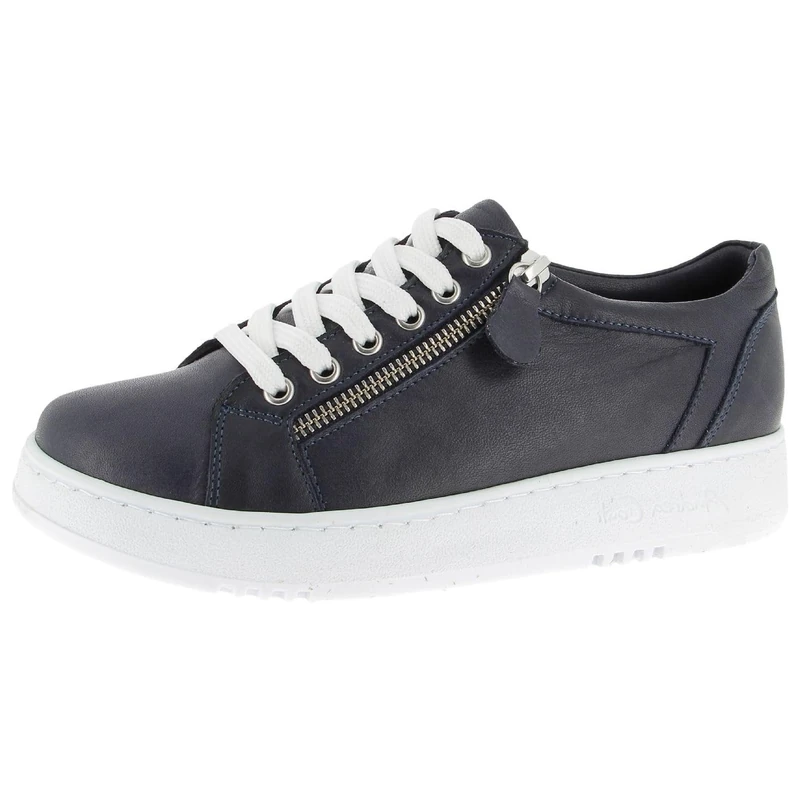 Andrea Conti Women's Damen Low Top Sneaker, D Blue, 3.5 UK