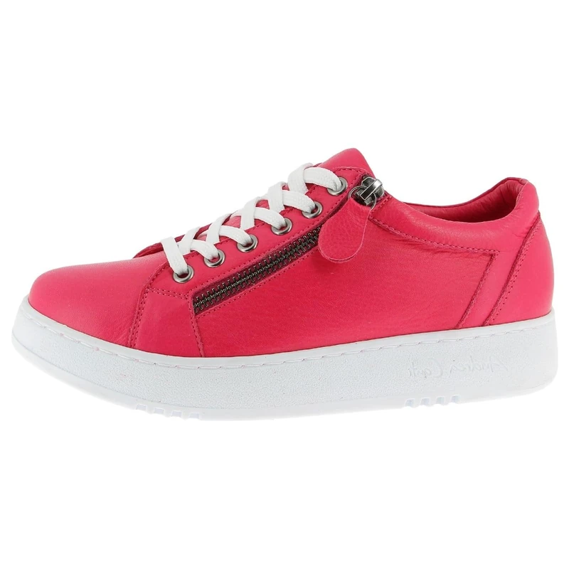 Andrea Conti Women's Damen Low Top Sneaker, Magenta, 5 UK