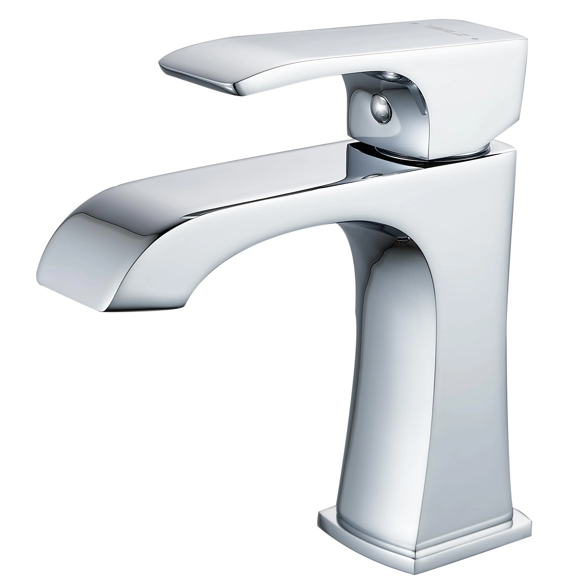 BELZ Basin Taps Mixer Bathroom Sink Mixer Tap Mono Chrome Brass Monoblock Waterfall Spout,with G1/2’’ Hoses