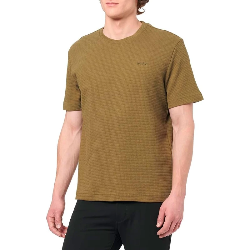 Hugo Austin Men's T-Shirt 10267482 01 Pyjama T-Shirt, 355open Green, M