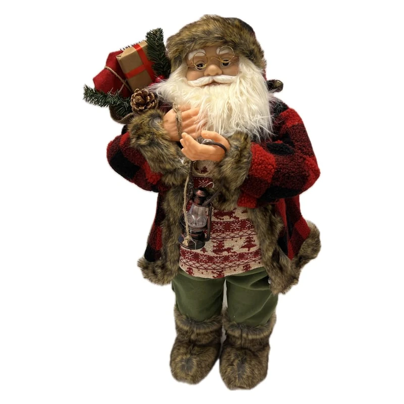 Imma Indoor Santa Claus 83 cm, red, Large 83cm D - Image 1