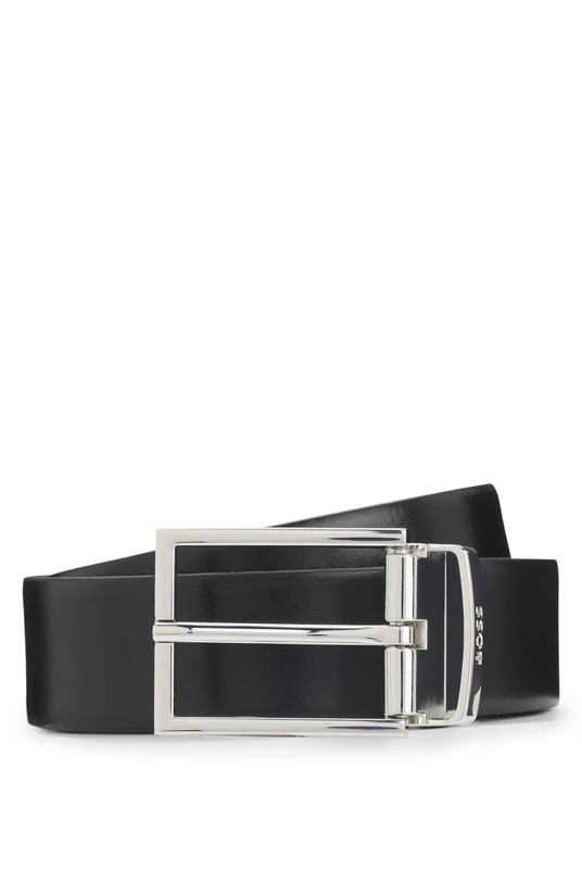 BOSS Men's Belt, 002black, 100 cm