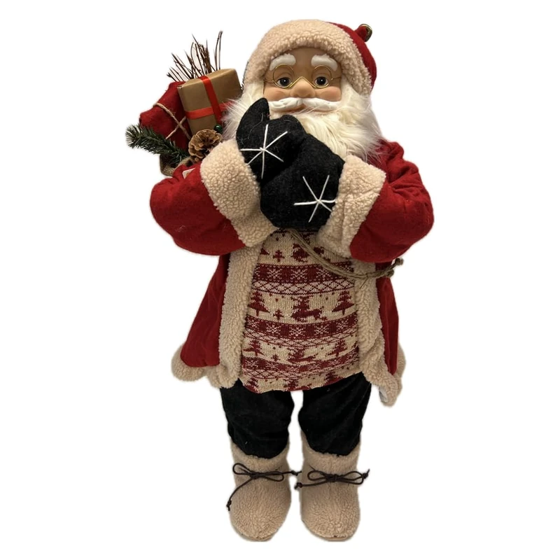 Imma Indoor Santa Claus 83 cm, red, Large 83cm E - Image 1