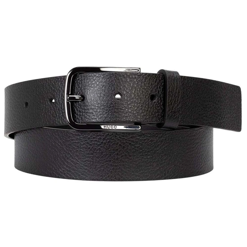 HUGO Men's Gurth-gr_sz35 10274141 01 Belt, Black, 105