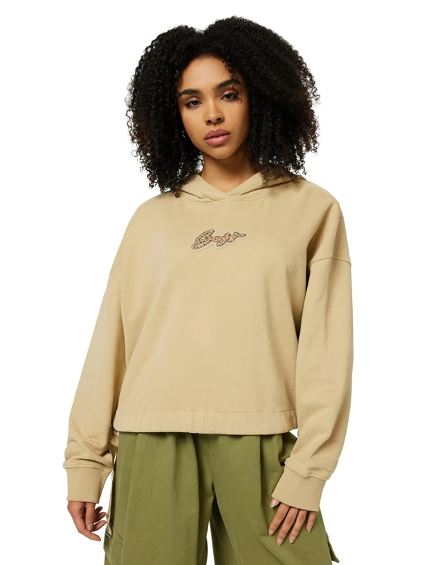 BOSS Women's C_eblousa2_stonebadg Sweatshirt, 222rust/copper, XS