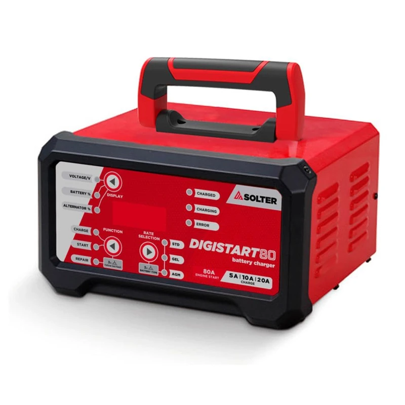 Solter DIGISTART 80 - 12/24V Battery Charger and Starter