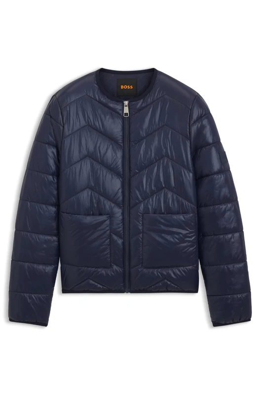 BOSS C_palatti Women's Outerwear Jacket, Dark Blue, 8 - Image 1
