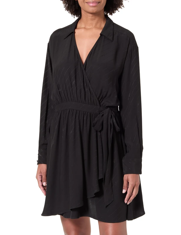 BOSS Women's C_dlane Dress, 001black, 20