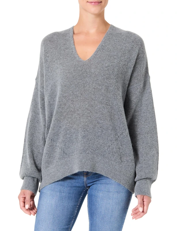 BOSS C_foletta Women's Knitted Sweater, 440 Turquoise/Aqua, S