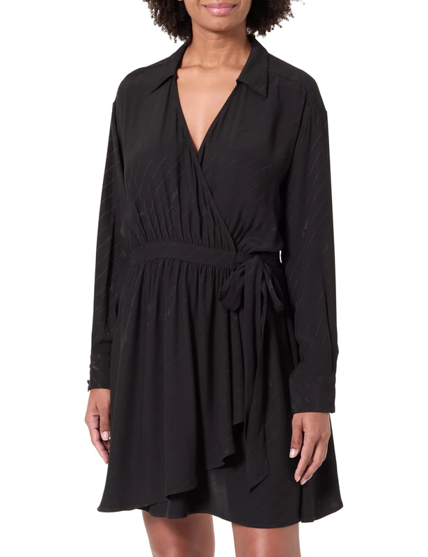BOSS Women's C_dlane Dress, 001black, 14 - Image 1