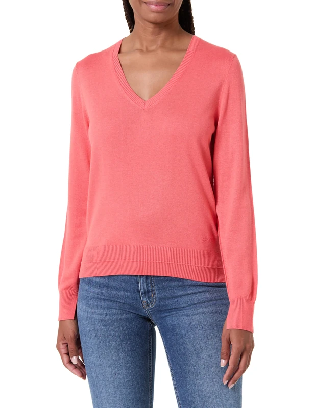 BOSS C_fiaffella Women's Knitted Sweater, 638light/pastel red, M