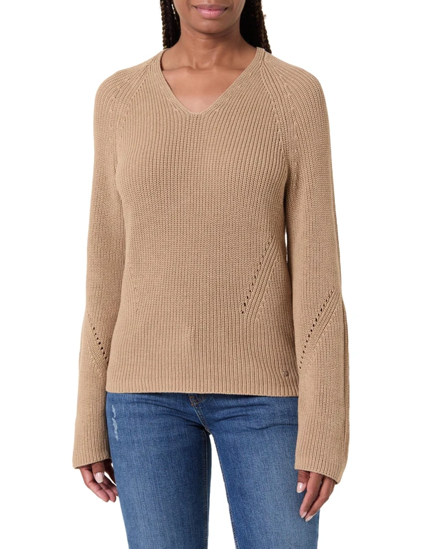 BOSS C_fardella Women's Knitted Sweater, 222rust/copper, M