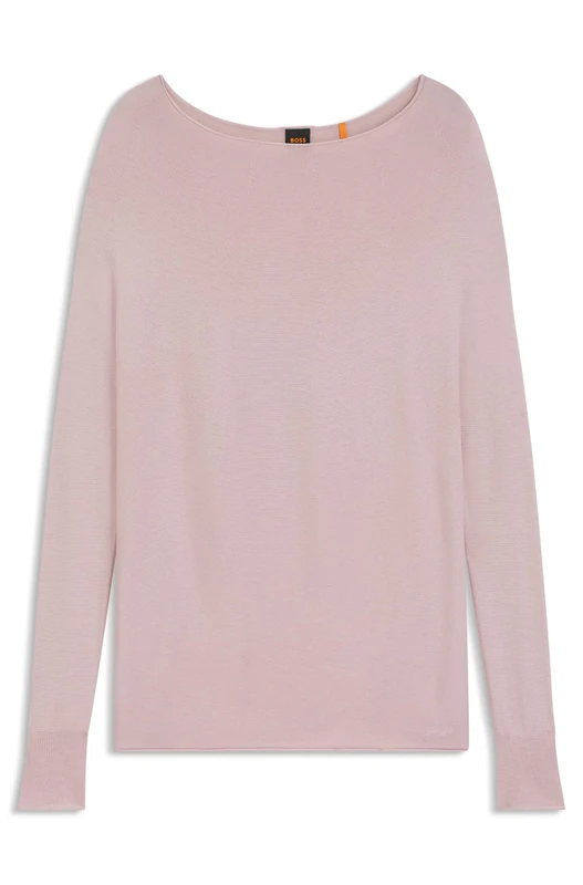 BOSS C_falandrana Women's Knitted Sweater, 118open White, S
