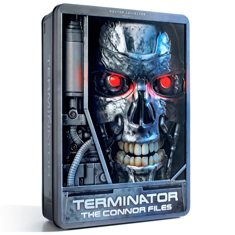 Doctor Collector Terminator The Connor Files Kit, Collectible Edition with exclusive accessories in a metal box - Image 1