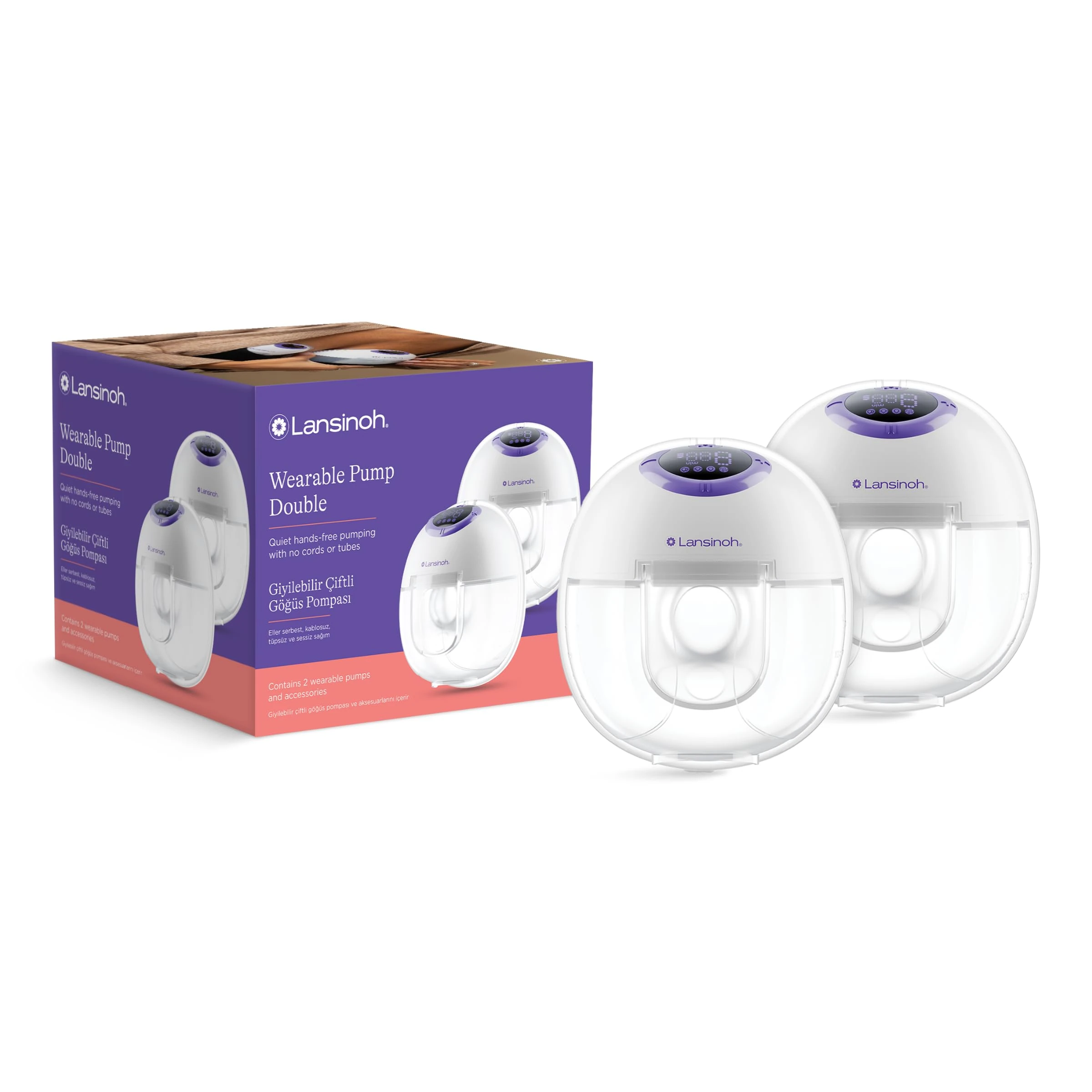 Lansinoh I Double Hands Free Breast Pump