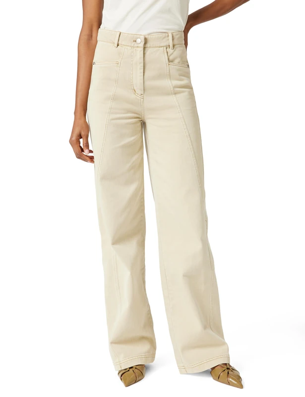 BOSS Women's C_tmarlina-d Trousers_Flat, 222rust/copper, 24