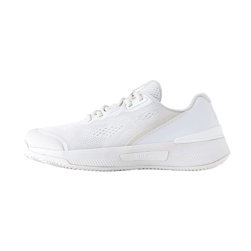 Wilson Intrigue Pro Women's Tennis Shoes, Female-Centred Design, Provides Exceptional Stability and Arch Support with a Secure Heel Fit for Superior Grip, Colour: White/Silver, Size: 9