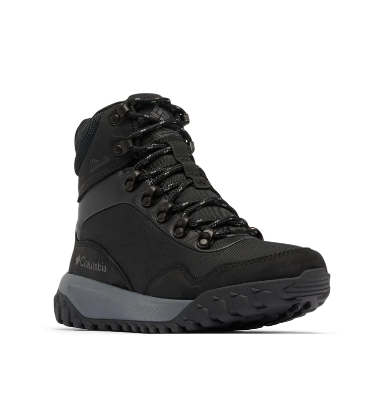 Columbia Women's Burnsider Omni-Heat Infinity, Snow Boots, Black/City Grey, 8 Regular - Image 1