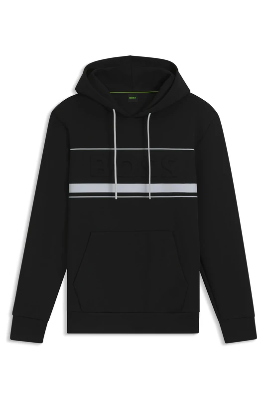 BOSS Men's Soody Zone Sweatshirt, 001black, XL