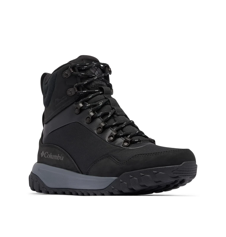 Columbia Men's Burnsider Omni-Heat Infinity, Snow Boots, Black/City Grey, 9 Regular