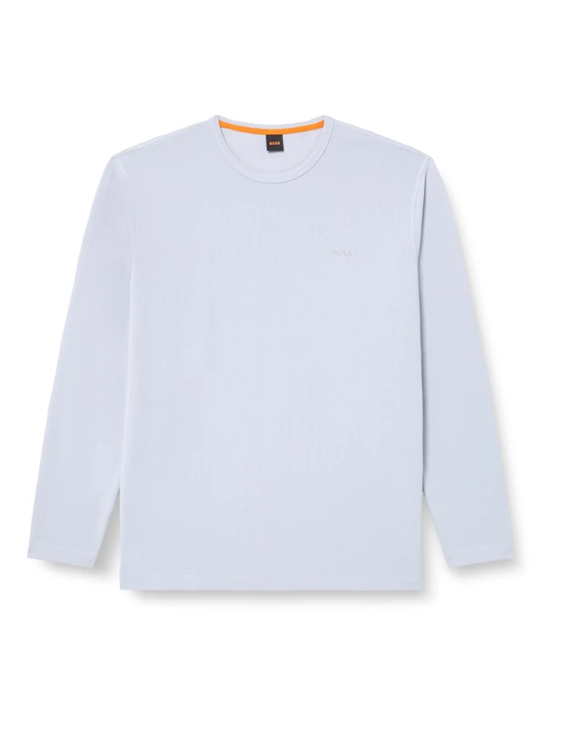 BOSS Tempesto Men's Cotton Blend Waffle T-Shirt, 053light/pastel Grey, S