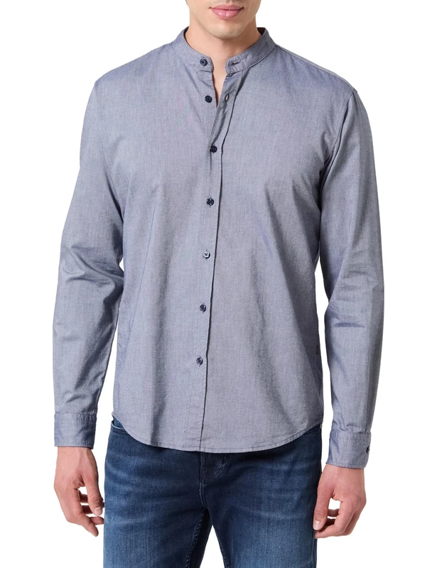 BOSS Men's Shirt, 342open Green, M
