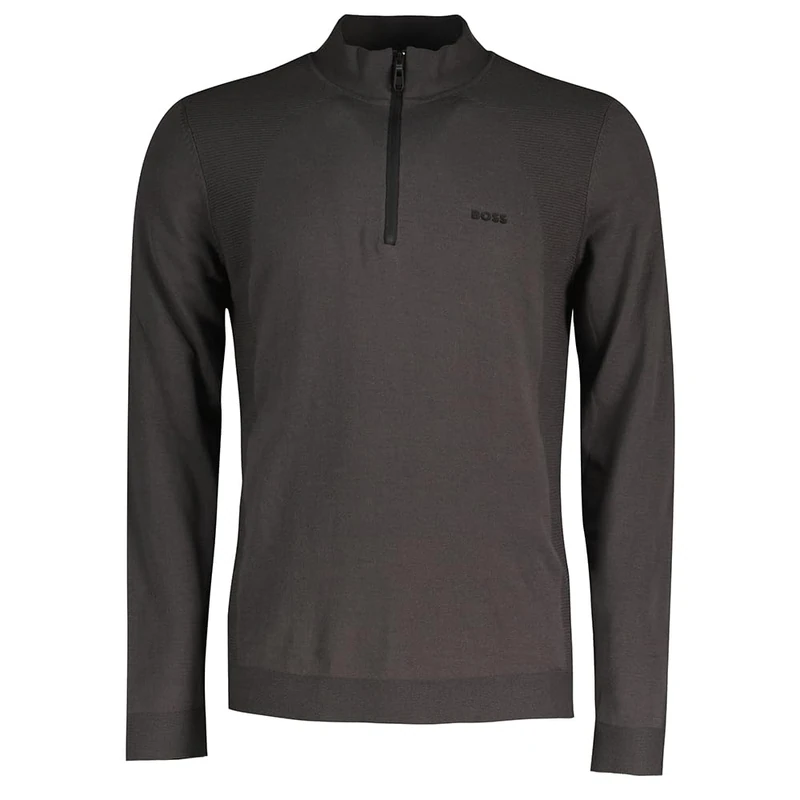 BOSS Men's K_Momentum-lite Mn Knitted_Sweater, 027dark Grey, XL