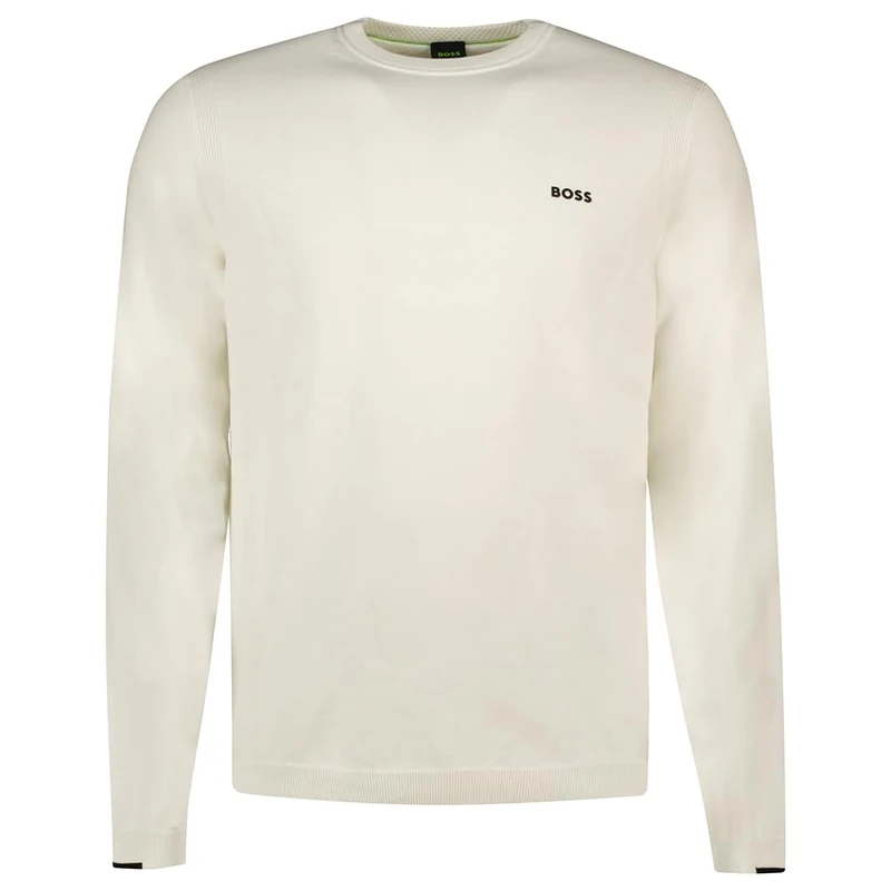 BOSS K_Ever-x Cn Men's Knitted Sweater, 100White, 3XL