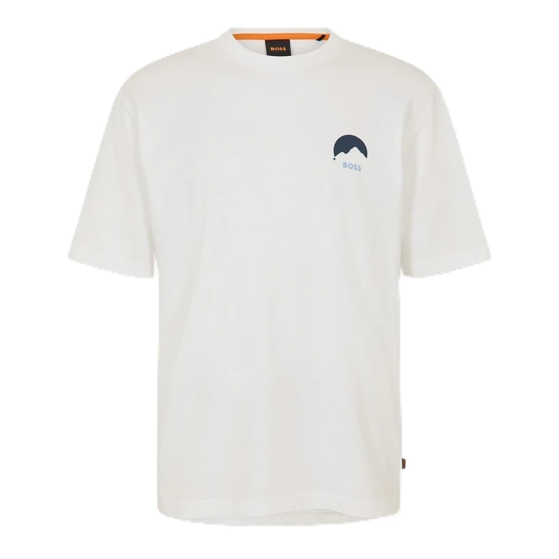 BOSS Mens HBO Move T-Shirt White 3XL - Image 1