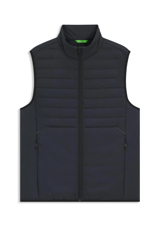 BOSS Mens V Urbanex Vest Water-repellent gilet with decorative reflective accents