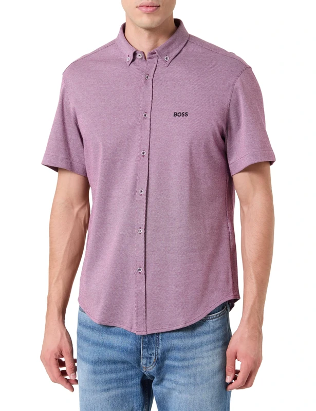 BOSS Men's B_Motion S Shirt, 674bright Pink, XXL