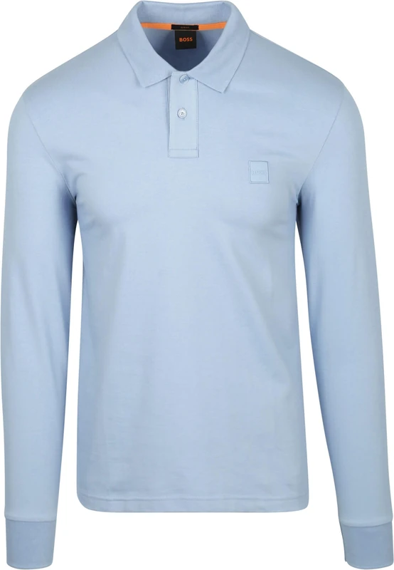BOSS Men's Passerby Slim Fit Stretch Cotton Pique Polo Shirt, 470open Blue, 3XL