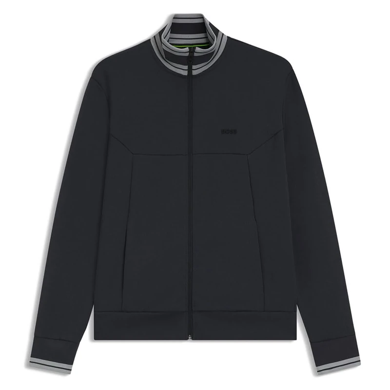 BOSS Men's Fz Zone Sweatshirt, 402 Dark Blue, XL - Image 1