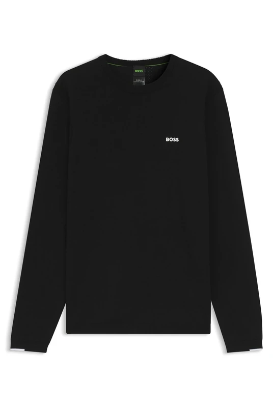 BOSS K_Ever-x Cn Men's Knitted Sweater, Black, XS