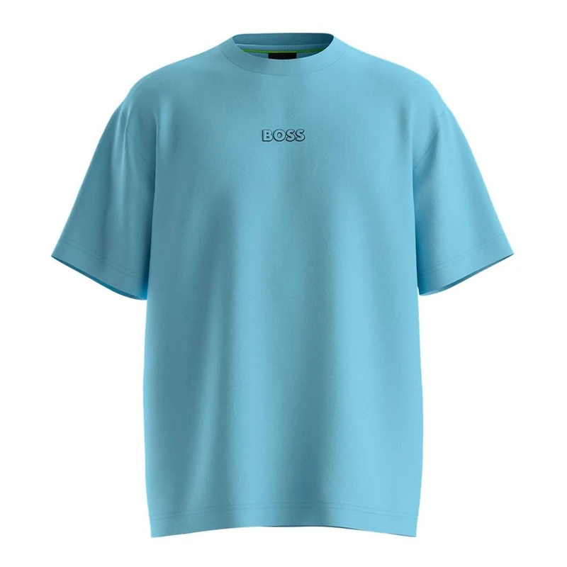 BOSS Men's T-Shirt, 455light/pastel Blue, XS
