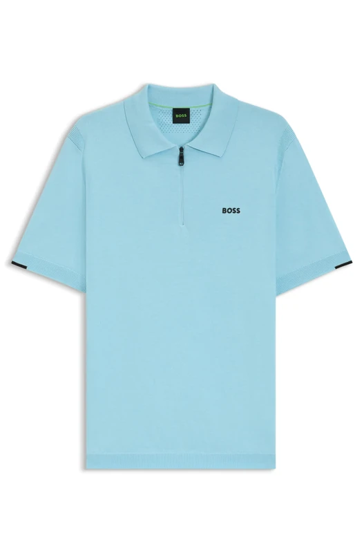 BOSS K_Ever-x Ps Men's Knitted Sweater, 451light/pastel Blue, XS