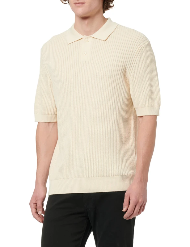 BOSS Men's Akoppo Knitted_Sweater, 767open Yellow, M