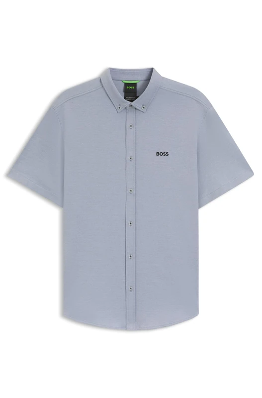 BOSS Men's B_Motion S Shirt, 337light/pastel Green, M