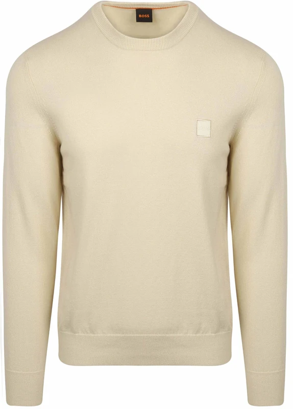 BOSS Kanovano_s Men's Knitted Sweater, 767open Yellow, S