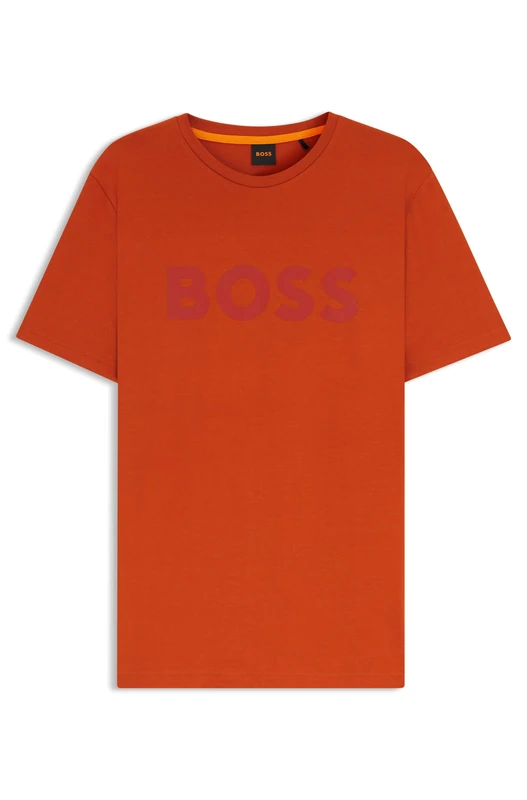 BOSS Men's Thinking 1 T-Shirt, 842open Orange, XXL