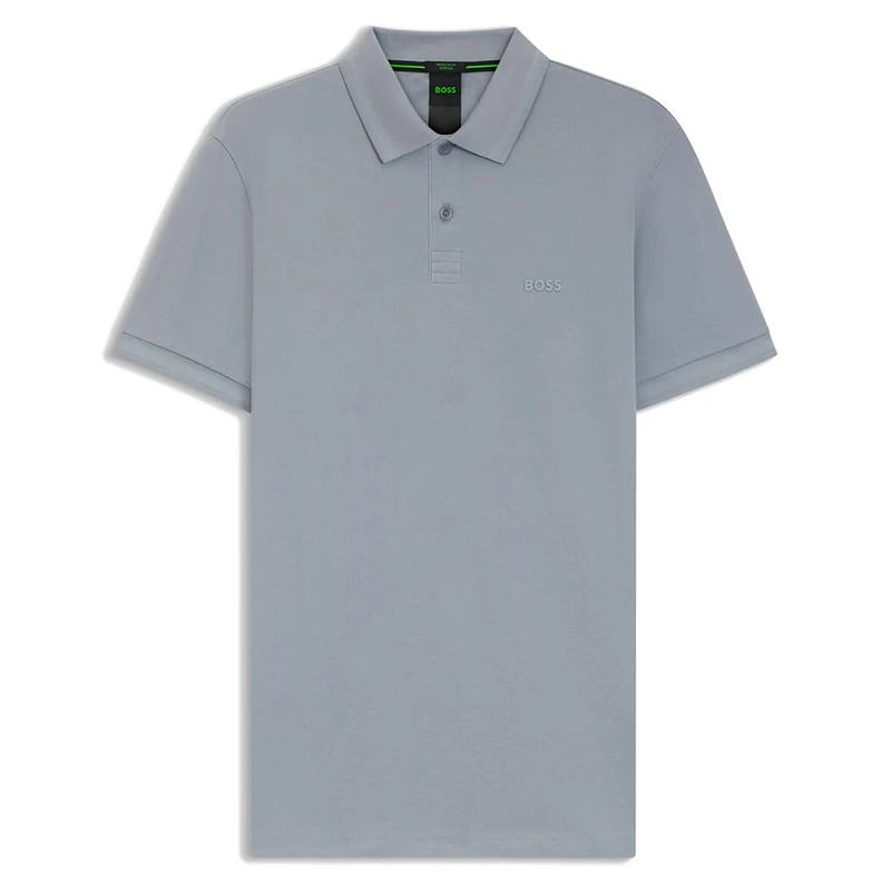 BOSS Pio 1 Short Sleeve Polo L Grey