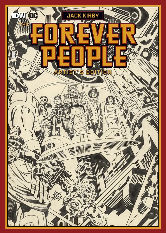 Jack Kirby's Forever People Artist's Edition (Artist Edition)