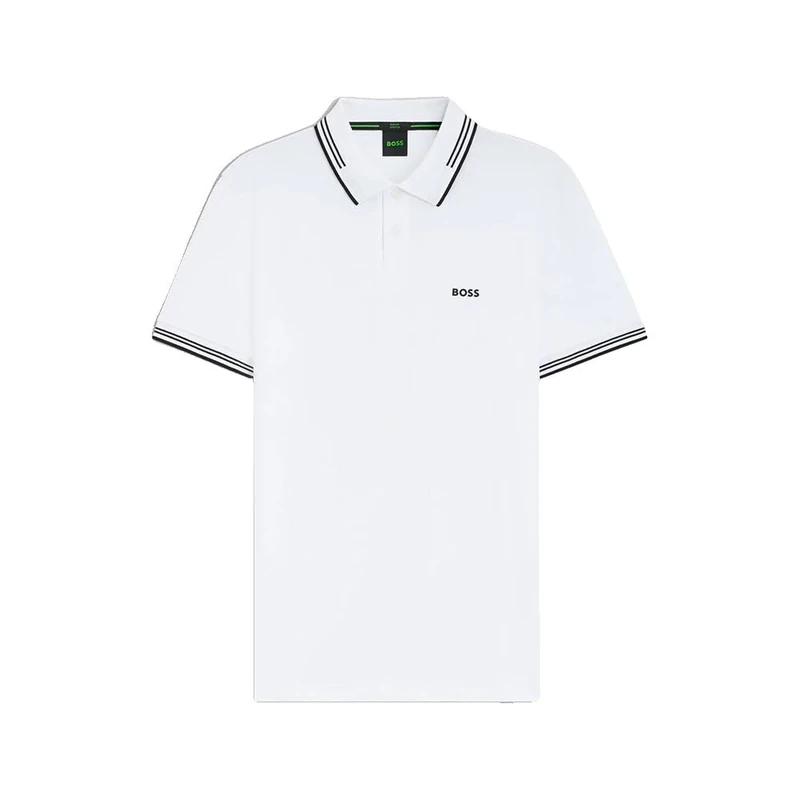 BOSS Men's Paul Polo Shirt, 107Natural, M