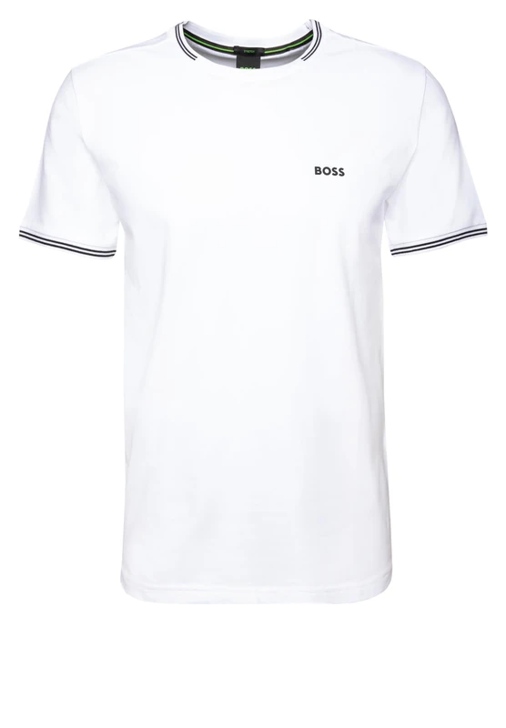 BOSS Men's Taul T-Shirt, White, M - Image 1