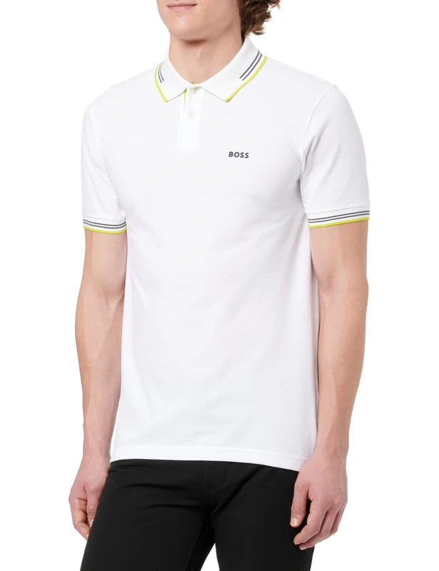 BOSS Men's Paul Polo, 107Natural, XXL