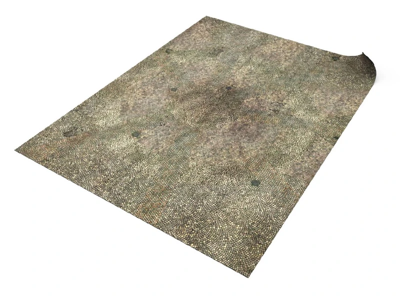 Mat for Wargaming compatible with Age of Sigmar 112x152 cm / 44"x60" - Paved Plaza