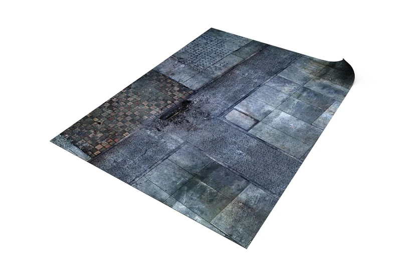 Mat for Wargaming compatible with Warhammer 40k 112x152 cm / 44"x60" - Aftermatch Plaza