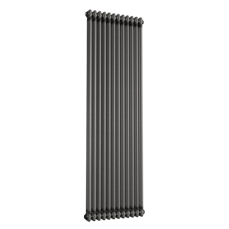 iBathUK Regency Traditional Vertical Column Radiator, Double Panel Radiators, Raw Metal Iron Style Radiators for Bathroom,Kitchen,Living Room 1800x560mm